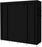 3 Door Folding Wardrobe Cupboard For Storage & Hanging Clothes with 13mm Metal Pipes thickness and fabric Cover