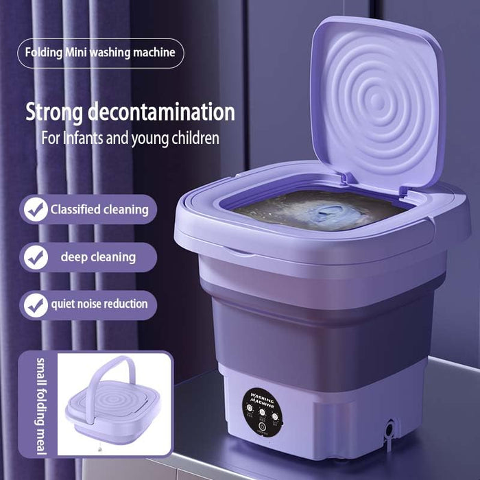 Mini Portable Foldable Washing Machine