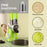 3-in-1 Rotary Cheese Grater and Vegetable Slicer