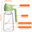 2-in-1 Oil Dispenser & Sprayer Bottle for Kitchen