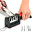 Professional Knife and Scissors Sharpener with Non-Slip Base