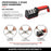 Professional Knife and Scissors Sharpener with Non-Slip Base