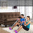 Elastic Sit-Up Pull Rope with Dual Spring Tension