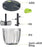 900ml Manual Food Chopper