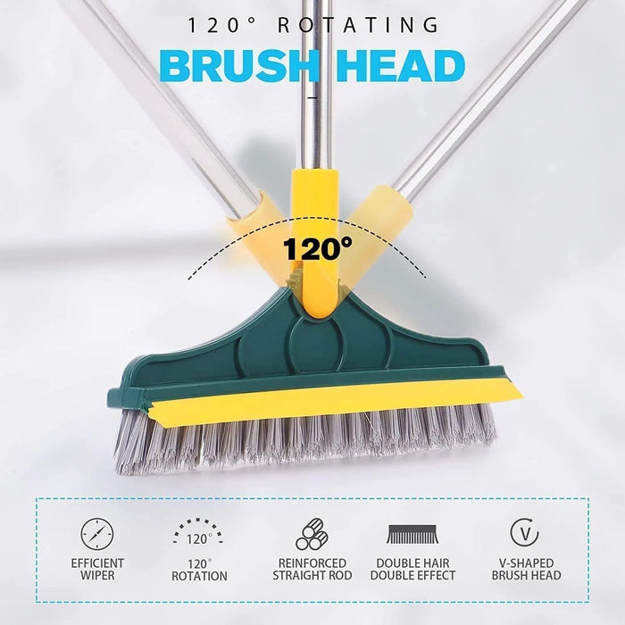 Bathroom Cleaning Brush with Long Handle