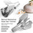 Stainless Steel Manual Nose & Ear Hair Trimmer