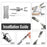 Twisted X-Type Microfiber Floor Mop with Self-Wringing System
