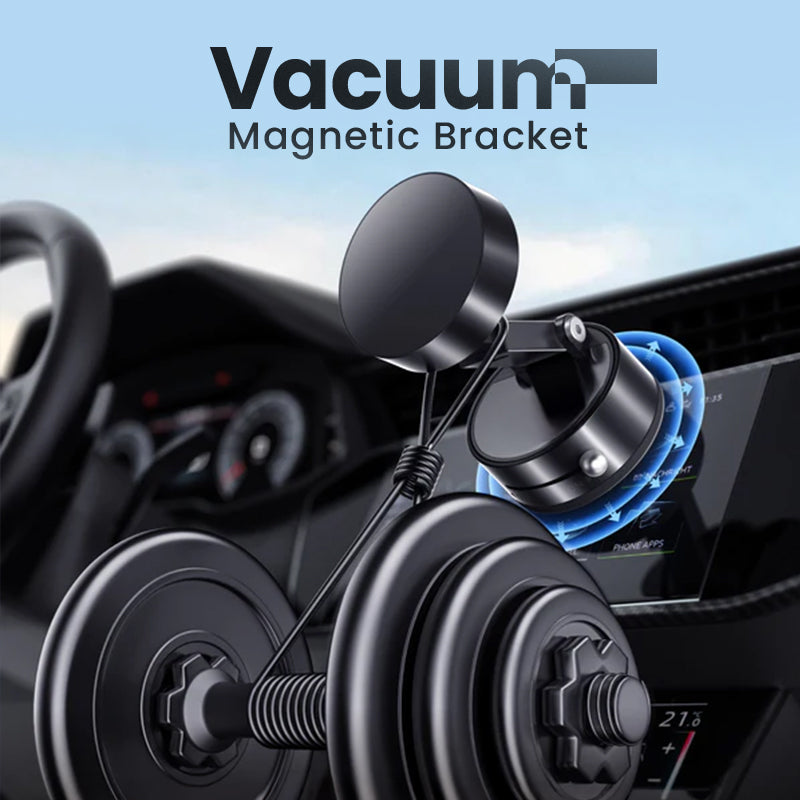 K007 Magnetic 360° Car Phone Holder with Strong Suction Base