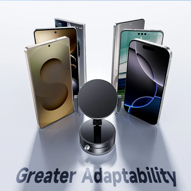 K007 Magnetic 360° Car Phone Holder with Strong Suction Base