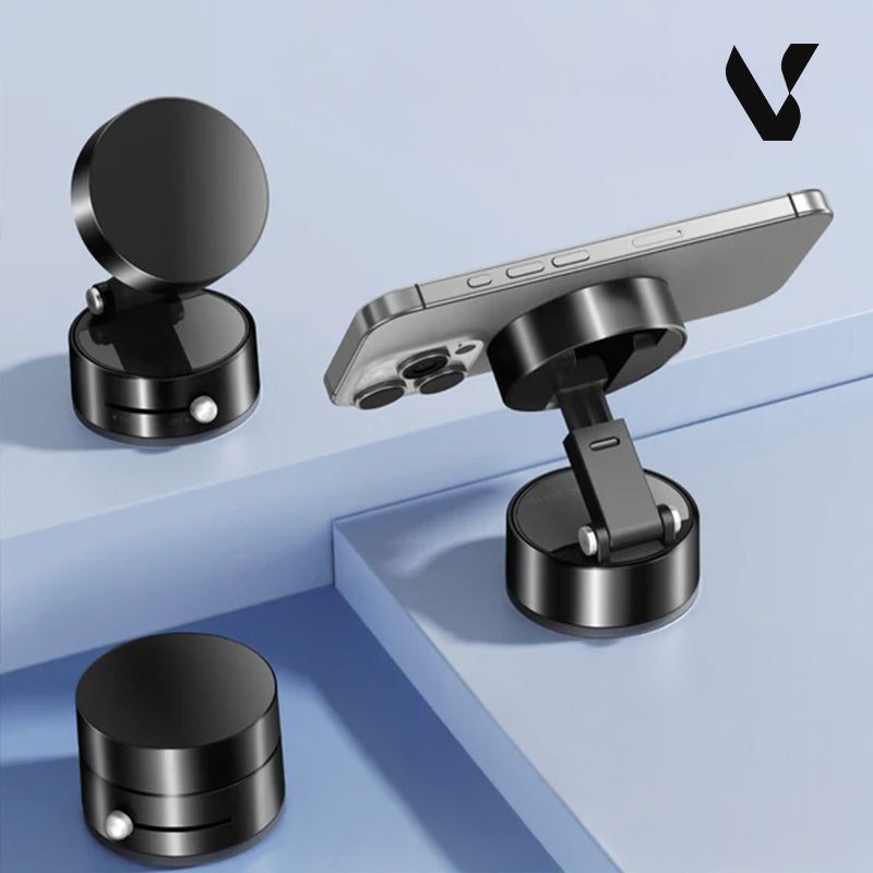 K007 Magnetic 360° Car Phone Holder with Strong Suction Base