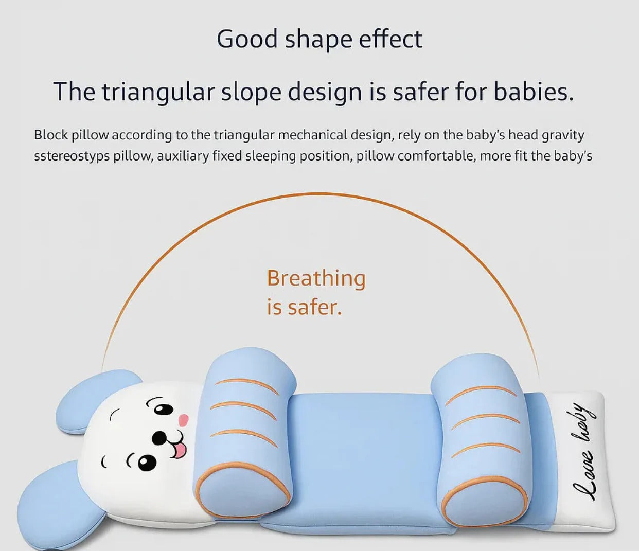 Baby Head Support Pillow for Infants