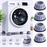 4PCS Anti-Vibration Washing Machine Foot Pads