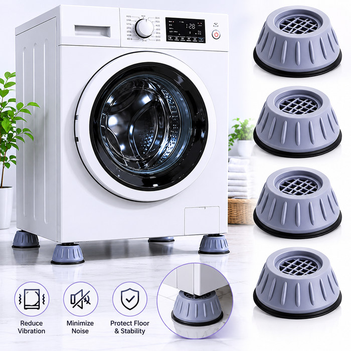 4PCS Anti-Vibration Washing Machine Foot Pads