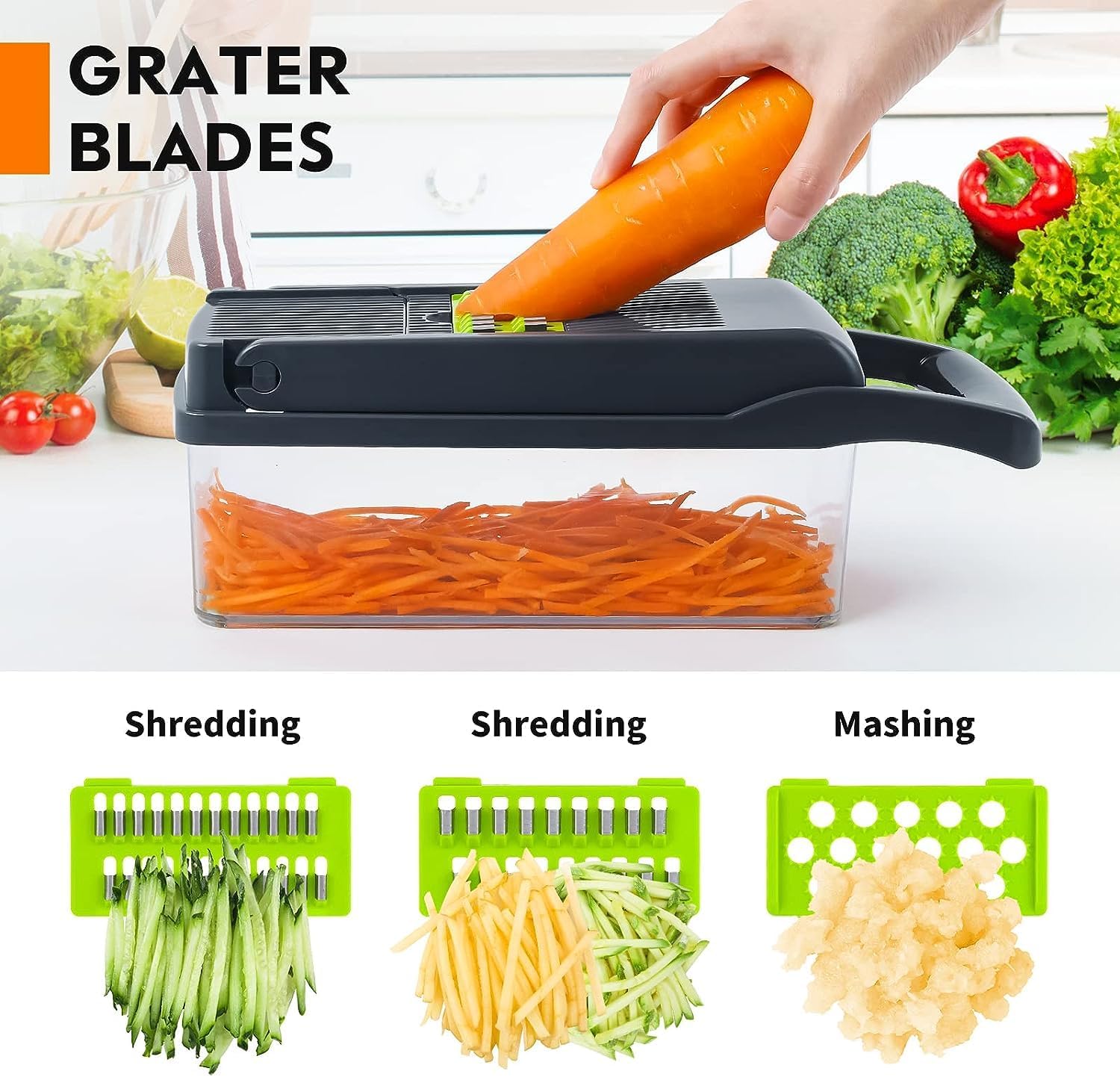 16-in-1 Multifunctional Vegetable Cutter