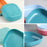 Square Plastic Dinner Plate Set with Storage Stand