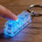 Light Up Keyboard Key Keychain Stress Relief Fidget Toy Clickable Button with LED Light