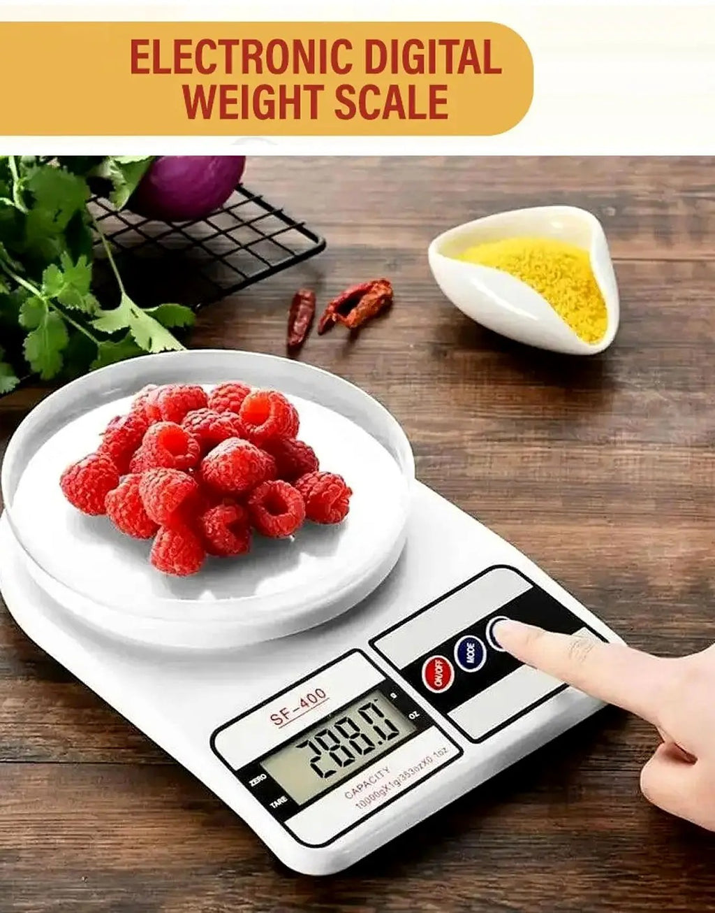 Digital Kitchen Weighing Scale 10KG Capacity