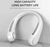 Portable Bladeless Neck Fan, Hands-Free Rechargeable Wearable Personal Fan