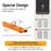 🔥240W SuperCharge 360° Rotating Invisible Stand Detachable 2-in-1 Charging Cable