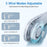 Portable Bladeless Neck Fan, Hands-Free Rechargeable Wearable Personal Fan