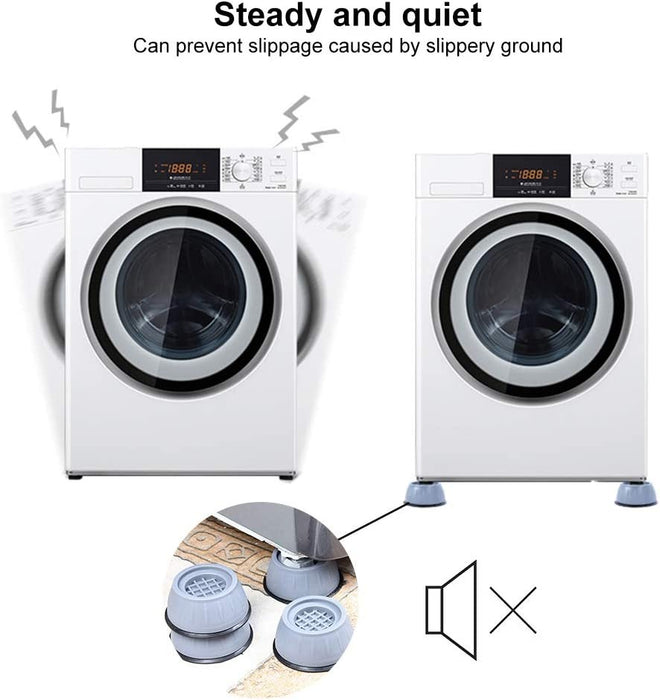 4PCS Anti-Vibration Washing Machine Foot Pads