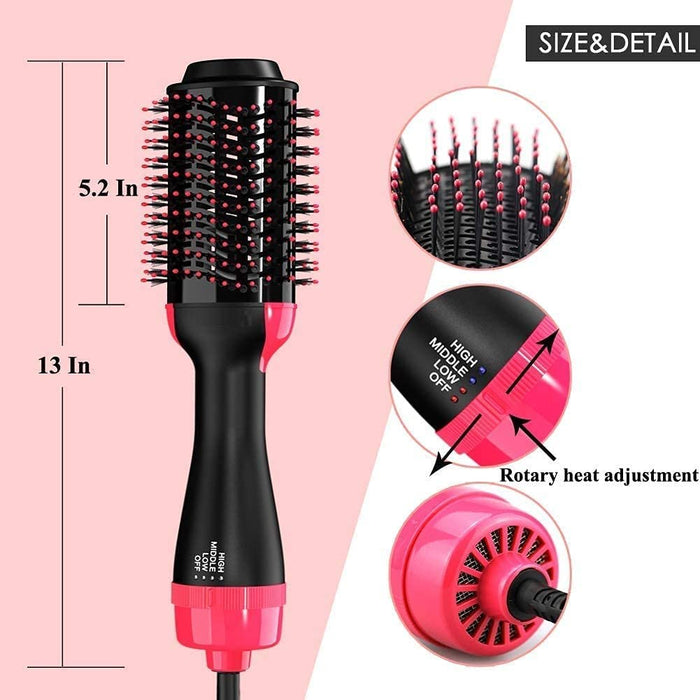 3 in 1 Hot Air Brush Hair Dryer and Styler Volumizer