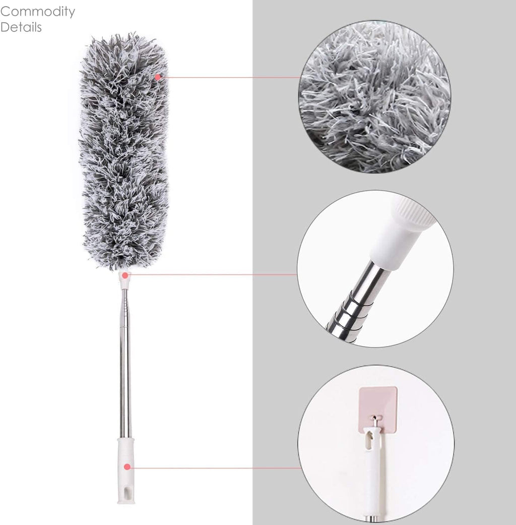 Flexible Fan Cleaning Duster with Long Extendable Rod