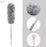 Flexible Fan Cleaning Duster with Long Extendable Rod
